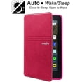 thumbnail image 6 of GoldCherry for Amazon Fire HD 8 Tablet Case, Folio PU Leather Stand Smart Cover with Auto Wake/Sleep Function for Amazon Fire HD 8 6th/7th/8th Generation 2016/2017/2018 Release(Pink), 6 of 8