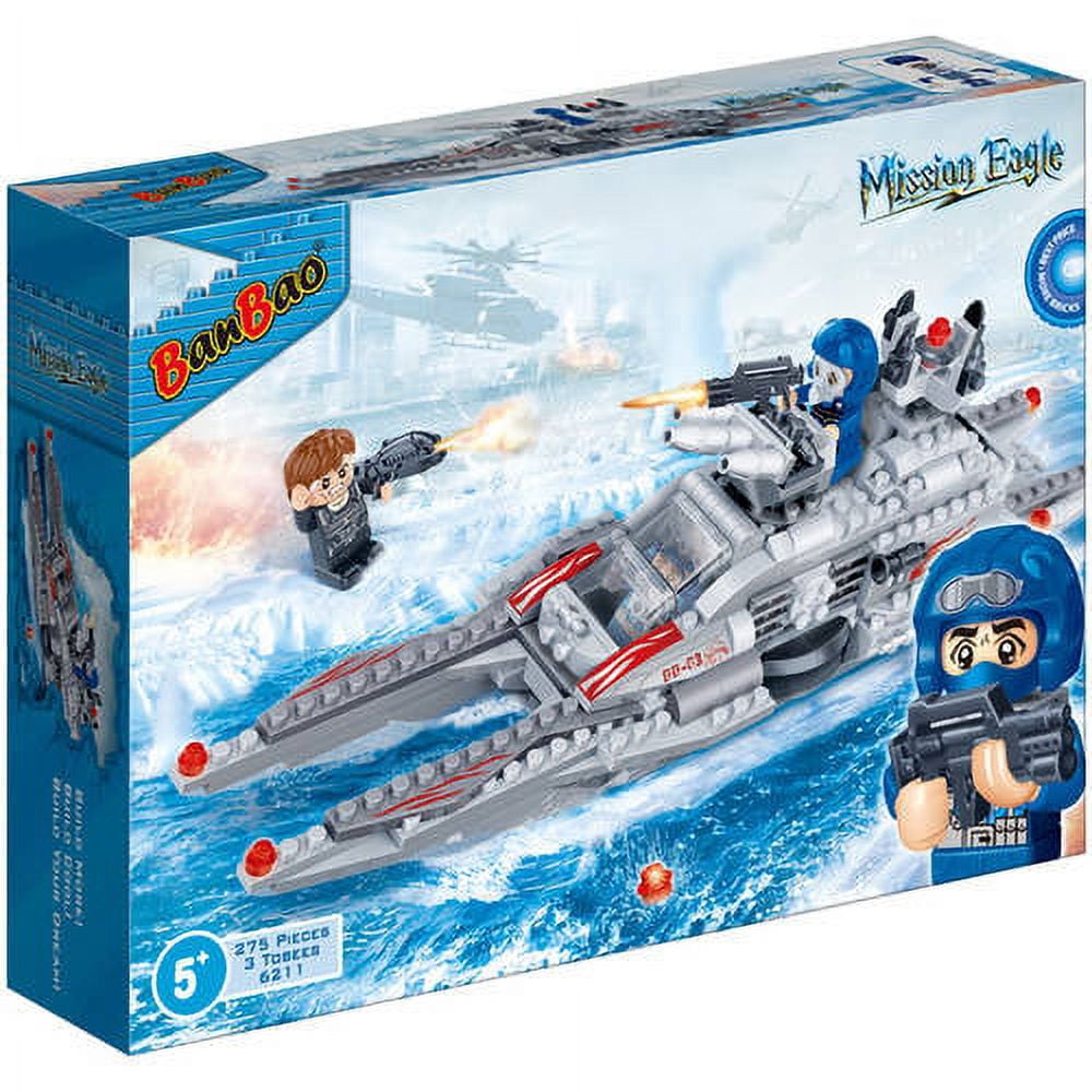 BanBao Mission Eagle Combat Boat Playset