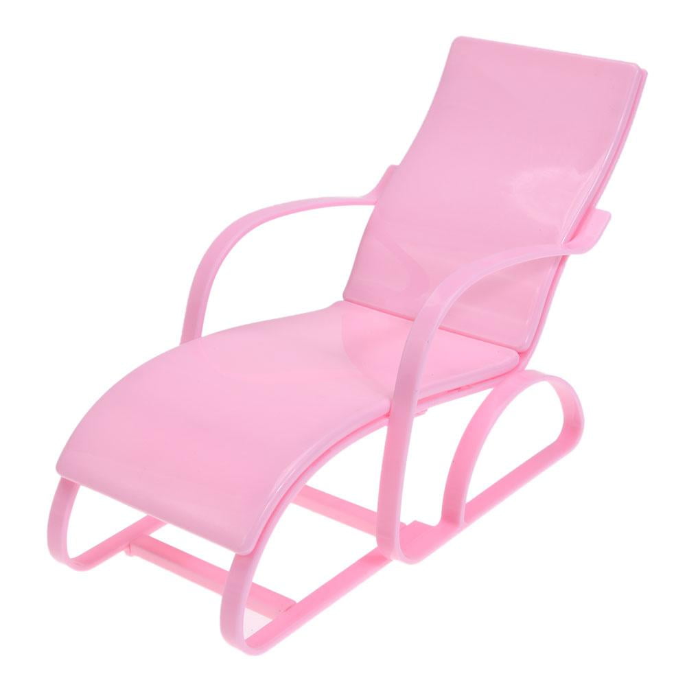 2pcs Rocking Beach Lounge Chair Living Room Garden Furniture for Girls Doll S1 