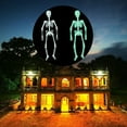thumbnail image 4 of Halloween Skeleton Decoration Luminous Holiday Party Prop Glow in Dark Skeleton, 4 of 10