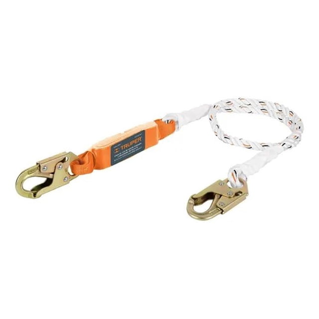 Linea De Vida Con Cuerda Trenzada Truper 10763 Truper CAB-5431-18-A