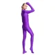 thumbnail image 3 of SPEERISE Body de licra con pies para mujer, mono Zentai sexy de cuello alto, mono de cuerpo entero para baile, mono de Halloween, 3 of 5