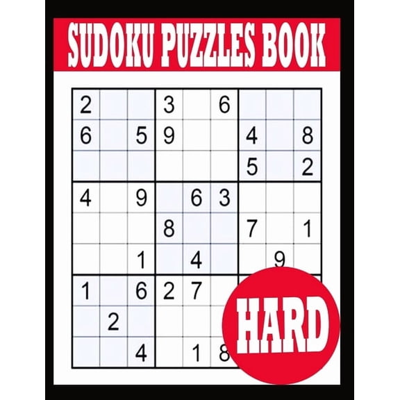 Sudoku Puzzle Book: Hard Sudoku Puzzle Book including Instructions and answer keys - Sudoku Puzzle Book for Adults (Paperback)