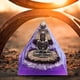 thumbnail image 5 of Energía cristalina Pyramid Sculpture Mould Recolección de riqueza Prosperidad Meditación Curación Gema Suprupos de adornos, 5 of 7
