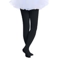 thumbnail image 4 of ZACPNCV Ballet Tights for Girls Elastic Waistband Footed Ballet Stockings High Stretch Soft Dance Pantyhose for Girls Gymnastics Stage Performance Black, 4 of 9