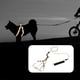 thumbnail image 5 of Correa para el pecho y la espalda para caminar con seguridad, correa de nailon ajustable y reflectante para perros de tamaño mediano, 5 of 8