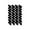 black, variant on Zmeidao 24PCS Heart Home Decor Wall Sticker Decal Bedroom Vinyl Art Mural