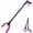 Black Purple, variant on Grabber Reacher Tool - 32” Extra Long Foldable Gripper and Reaching Tool - Heavy Duty Pick Up Stick Grabbers for Seniors, Trash, Surgery Recovery Must Haves Gifts (Orange)