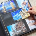 thumbnail image 2 of Frame Cover Large Family Wedding Anniversary Baby Vacation Photo Album 800 Pockets Holds Bound Multi-directional, 2 of 5