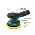 thumbnail image 6 of 12V Cordless Car Polisher&Waxer-Ultimate All-in-One Lithium-Ion Handheld Polishing Machine, Variable Speed Auto Detailing Tool for Cars&Furniture, Compact Design with 6 Speed Settings, 6 of 6