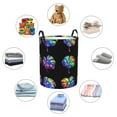 thumbnail image 4 of Leaf Glowing Laundry Hamper Medium Storage Basket/Toy Organizer/Dirty Clothes Bucket, 4 of 5