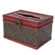 thumbnail image 1 of Caja de pañuelos de madera, caja de almacenamiento de toallas de papel decorativa hermosa Retro para tienda de masajes, Hotel en casa, 1 of 8