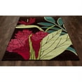 thumbnail image 3 of Art Carpet 841864117813 5 ft. Antigua Collection Aloha Woven Round Area Rug, Brown, 3 of 3