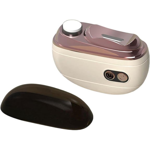 2-Speeds Electric Nail Clipper with LED Light, Automatic Nail Trimmer & Nail Grinder, USB Rechargeable, Suction Collection, Perfect Fingernail Clipper for Adults