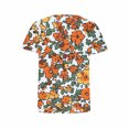 thumbnail image 5 of Liquidation Fatuov Hauts d'Été Grande Taille pour Femmes Motif Floral T-Shirts Graphiques Manches Courtes Col Rond Blouses Confortables Multicolores, 5 of 5