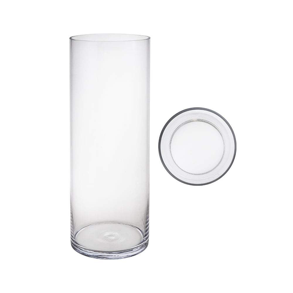 Set of 6 Clear 6" x 16" Cylinder Glass Vase Mega Vases 