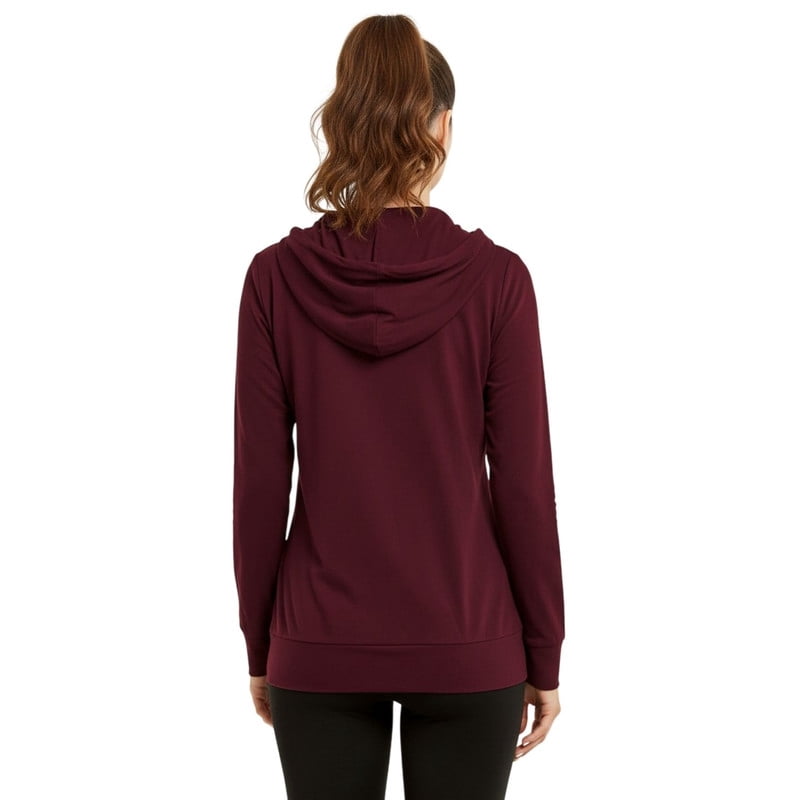 Women’s Lightweight Cotton Hoodie with Packets S-3XL Full Zip Cotton Blend Drawstring Zipper Hooded Sweatshirt Jacket Regular & Plus Size Casual Womenswear Activewear