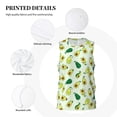 thumbnail image 3 of Rocae Cartoon Fruit for Men's Basketball Jersey Lightweight and Breathable Athletic Tank Top,Quick-Drying Sports Jersey, 3 of 9