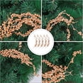 thumbnail image 5 of 5Pcs Artificial Gold Holly Berry Fake Christmas Berries Branches Xtmas Tree Decor For Diy Craft, 5 of 5