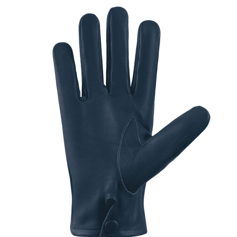 GLOVES007 Men's Genuine Leather Unlined Dress Gloves, Made With Genuine Sheep Skin Leather Teal Blue Small, Size: One size GLOVES007 Men's Genuine Leather Unlined Dress Gloves, Made With Genuine Sheep Skin Leather Teal Blue Small, Size: One size