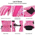 thumbnail image 4 of Cotton Kid's Windproof Waterproof Snow Ski Gloves, 4 of 6