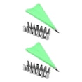 thumbnail image 4 of Toystoory Cake Decorating Tips with Icing Bag Steel Cream Confectionery Pastry Props Making Kit Reusable Nozzles Equipment for Using verde Set 1 2piezas Toystoory CBP061559, 4 of 5