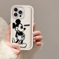 thumbnail image 3 of Comic Mickey For Apple iPhone 15 14 13 12 11 Mini XS XR X 8 7 Pro Max Plus Soft Eye Ladder Phone Case F09Jhei03 iPhone 13 Pro, 3 of 6