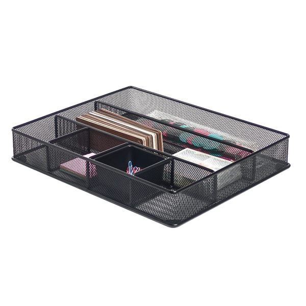 Brenton Studio™ Metro Mesh Large Drawer Organizer, 2 7/16"H x 15 1/8"W