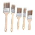 thumbnail image 4 of Raindrops 5 Pcs Oil Paint Paint Brush Set Durable Paint Brush Child 25X6CM Beige, 4 of 8