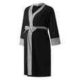 thumbnail image 7 of Hauaitttt Maternity Gown Maternity Dress Postpartum Home Dress Nursing Dress Feeding Pajamas for Puerpera Japanese Silk Rope for Women Ladies Dressing Gown Robe Wrap Towel for Women plus Silk Kimonos, 7 of 7