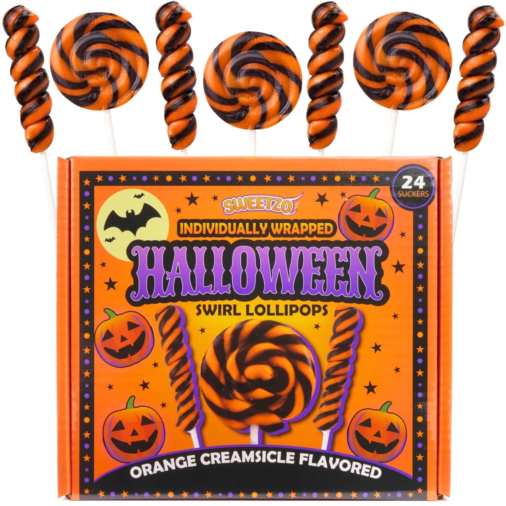 Fusion Select Halloween Candy Lollipops - 30 Treats - Walmart.com