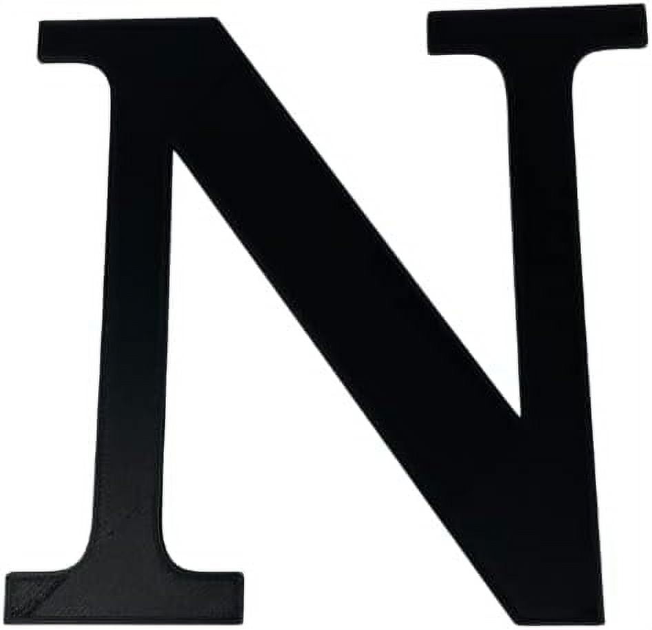 Alphabet Wall Sign Lettering Decorative 3D Printed Home Sign