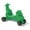 Green, variant on CarePlay 2-in-1 Puppy Push & Ride On Toy, Indoor & Outdoor Use, 50 lb Capacity, Red