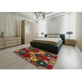 thumbnail image 4 of Ahgly Company Indoor Rectangle Abstract Brown Abstract Area Rugs, 6' x 9', 4 of 6