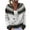 White, variant on Jacquard Printed Sweater, Knitted Sweater, Cardigan, White, Xxxxl