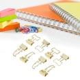 thumbnail image 3 of Abrazadera 30 Uds Mini Clips De Carpeta Multiusos Innovadores Metal Fuerte Fuerza De Sujeción Clips De Carpeta De Papel Para Oficina En Casa, 3 of 7