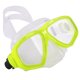 thumbnail image 1 of 1 Pieza de Equipo de de Templado Antivaho Para Buceo Snorkel Gafas Antivaho Silicona Suave y Cómoda Amarillo Cola Máscara de buceo para adultos, 1 of 8