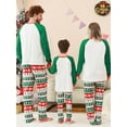 thumbnail image 2 of DAKIMOE Christmas Pajamas for Family Matching Sets Couples Xmas Pjs Matching Set Long Sleeve Top and Pants Loungewear Festive Holiday Nightwear Jammies Sleepwear For Adult Women Men Kids, 2 of 8