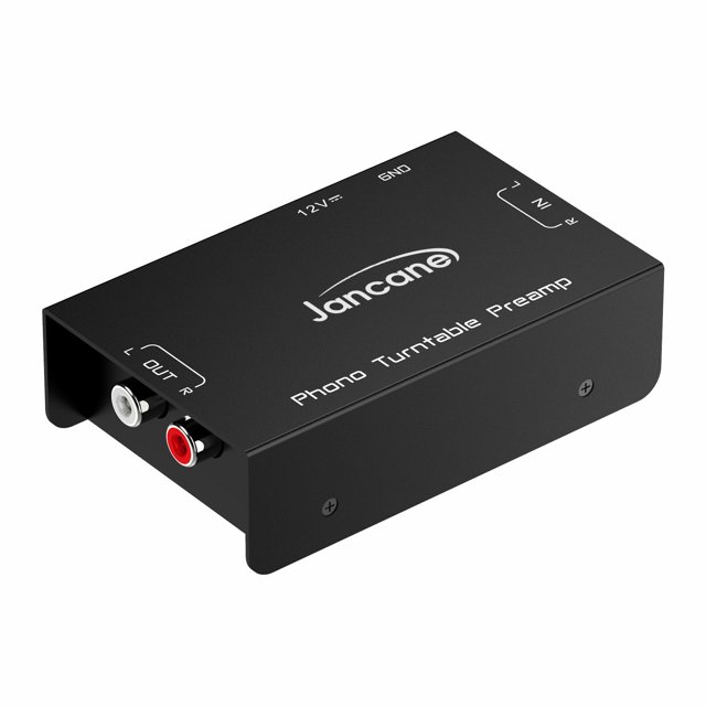 Preamplificador Phono para tocadiscos cotsoco con entrada/salida RCA