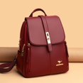 thumbnail image 1 of Nouveau Sac à Dos Grande Capacité pour Femmes Mode Tout-Aller Décontracté Simple Rétro Sac à Bandoulière Simple, 1 of 7