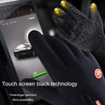 thumbnail image 6 of Winter Heated Gloves with Touchscreen, Windproof Waterproof Gloves, for Motorcycle Riding Cycling Camping, 6 of 7