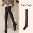 thumbnail image 6 of 2Pairs Autumn/Winter Velvet Thickened Warm Thigh Stockings Terry Stockings, 6 of 15
