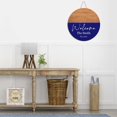 thumbnail image 4 of Custom Last Name Sign, Personalized Family Name Sign, Last Name Door Hanger, Welcome Sign, Front Door Decor, Housewarming Gift, Circle Wood Sign 12", 4 of 4