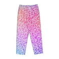 thumbnail image 4 of Haiem Colorful Glitters Women's Pajama Pants Ultra Lightweight Pjs Bottoms Sleepwear Bottom Pants With Pocket Drawstring-Medium, 4 of 9