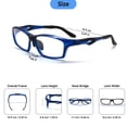 thumbnail image 3 of Gafas Deportivas de Plástico y Titanio, Montura Flexible Ligera Reemplazable, Funcionalidad Deportiva de Estilo Diario, 3 of 7