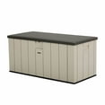 thumbnail image 1 of Lifetime 60254 Coffre de Terrasse de Rangement pour la Maison et l'Extérieur, Robuste et Résistant, 150 Gallons, Beige, 1 of 5