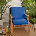 thumbnail image 2 of Mozaic Company Sunbrella Indoor/ Outdoor Corded Chair Cushion Set - 22" x 22" x 4" Canvas True Blue, 2 of 5