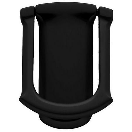 Tahoe Door Knocker - Baldwin 0105190 Tahoe Door Knocker Satin Black Finish