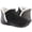 Black, variant on Ecetana Women's Slippers Faux Fur Warm Shoes Foam Indoor Comfortable Home Shoes Winter Fashion Fuzzy Slippers