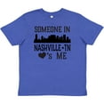 thumbnail image 3 of Inktastic Nashville Tennessee Someone Loves Me Skyline Youth T-Shirt, 3 of 5